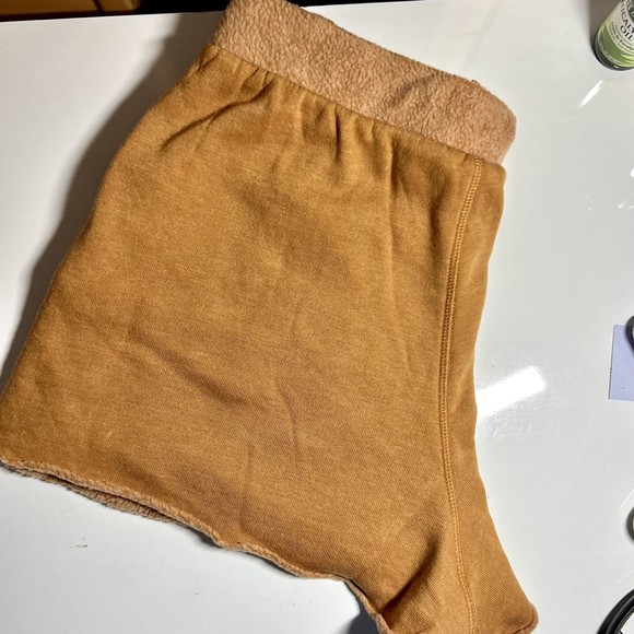Free People Intimately Rust Orange Drawstring Waist Shorts Size S - Picture 6 of 7